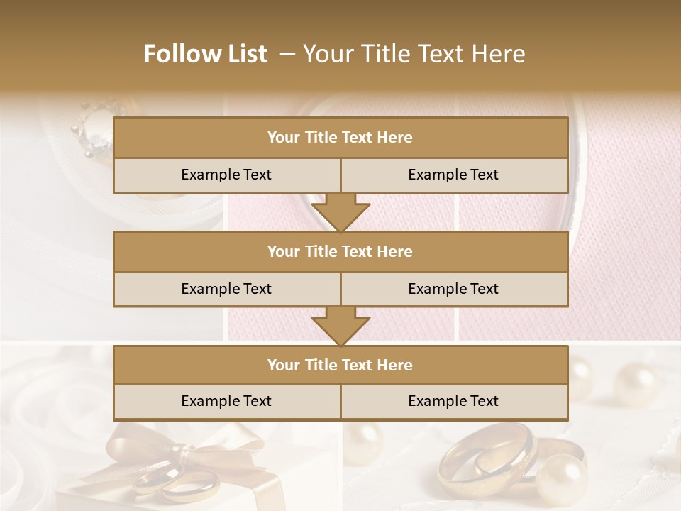 Bridal Decorative Wed PowerPoint Template