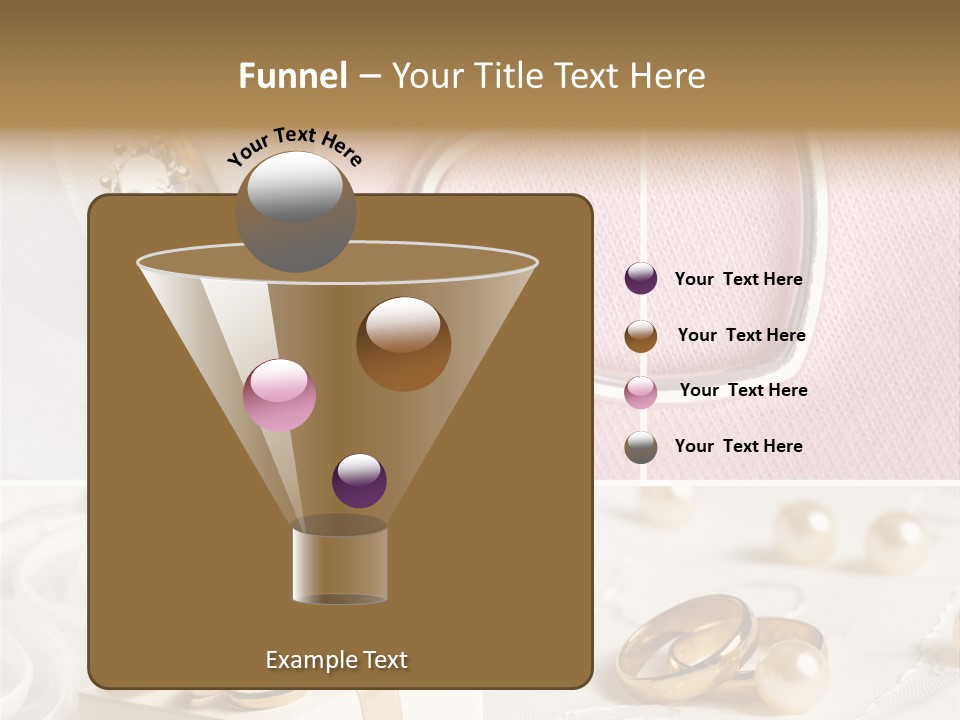 Bridal Decorative Wed PowerPoint Template