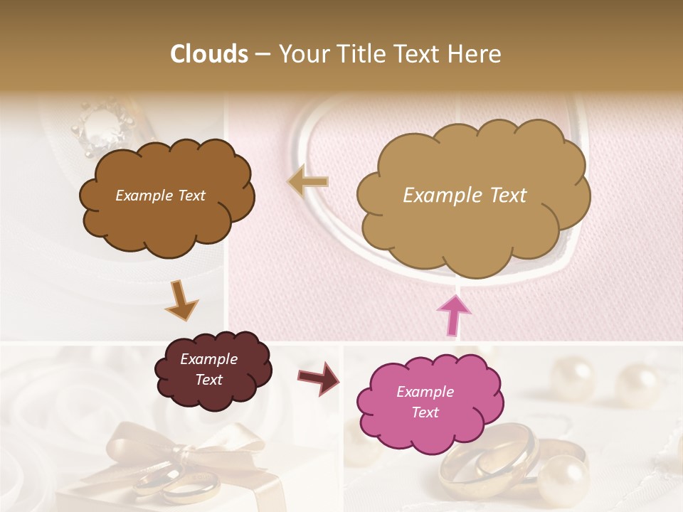 Bridal Decorative Wed PowerPoint Template