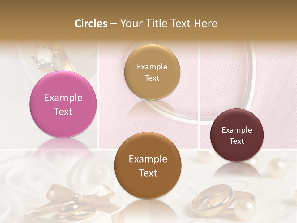 Bridal Decorative Wed PowerPoint Template