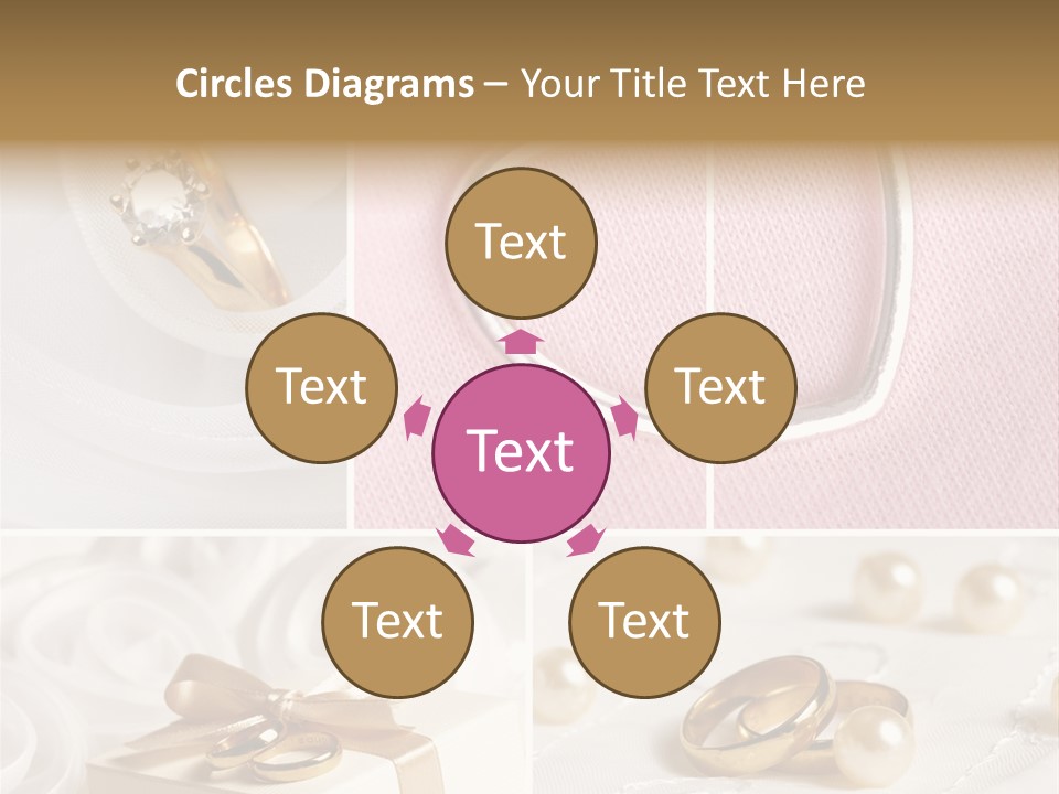 Bridal Decorative Wed PowerPoint Template