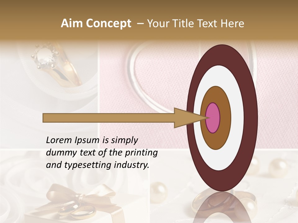 Bridal Decorative Wed PowerPoint Template