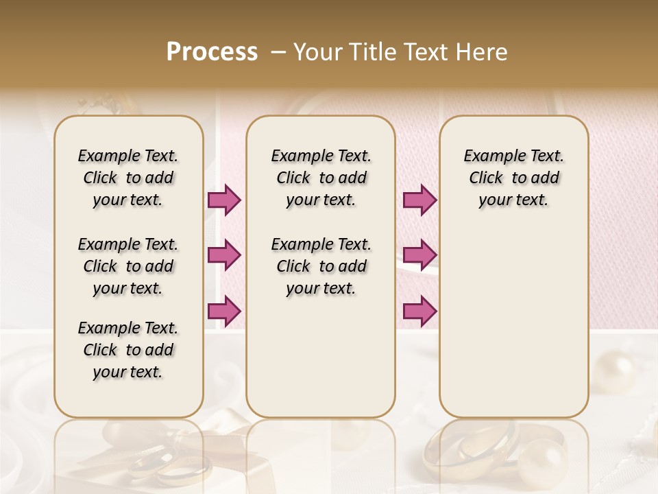 Bridal Decorative Wed PowerPoint Template