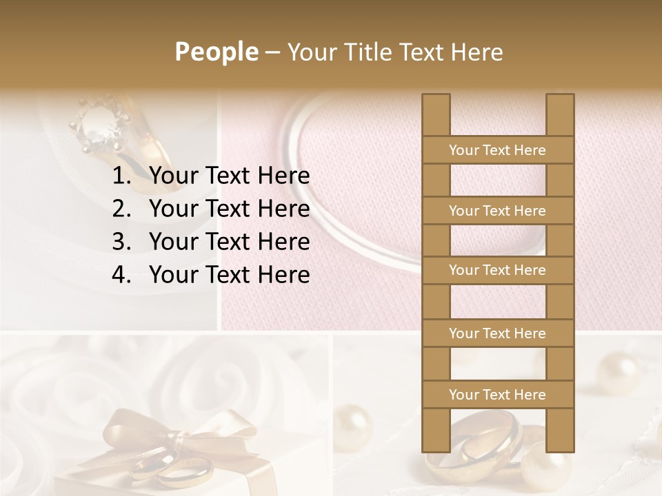 Bridal Decorative Wed PowerPoint Template