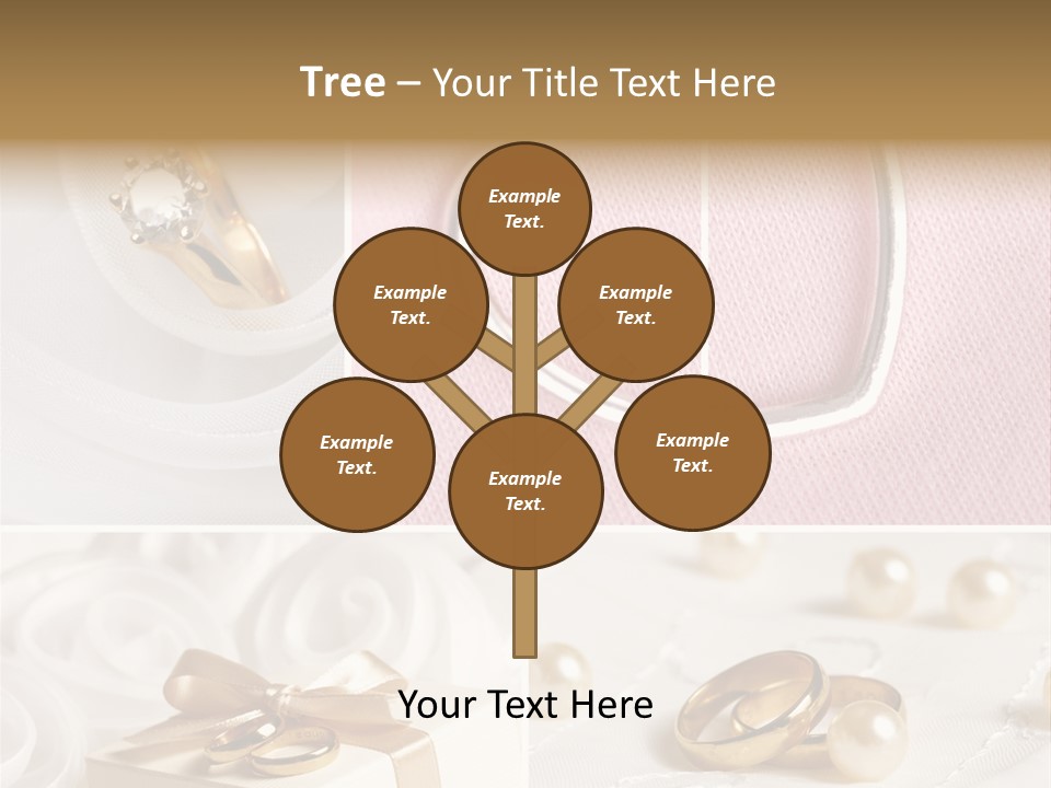 Bridal Decorative Wed PowerPoint Template