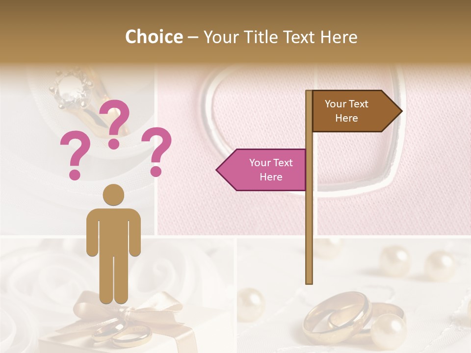 Bridal Decorative Wed PowerPoint Template
