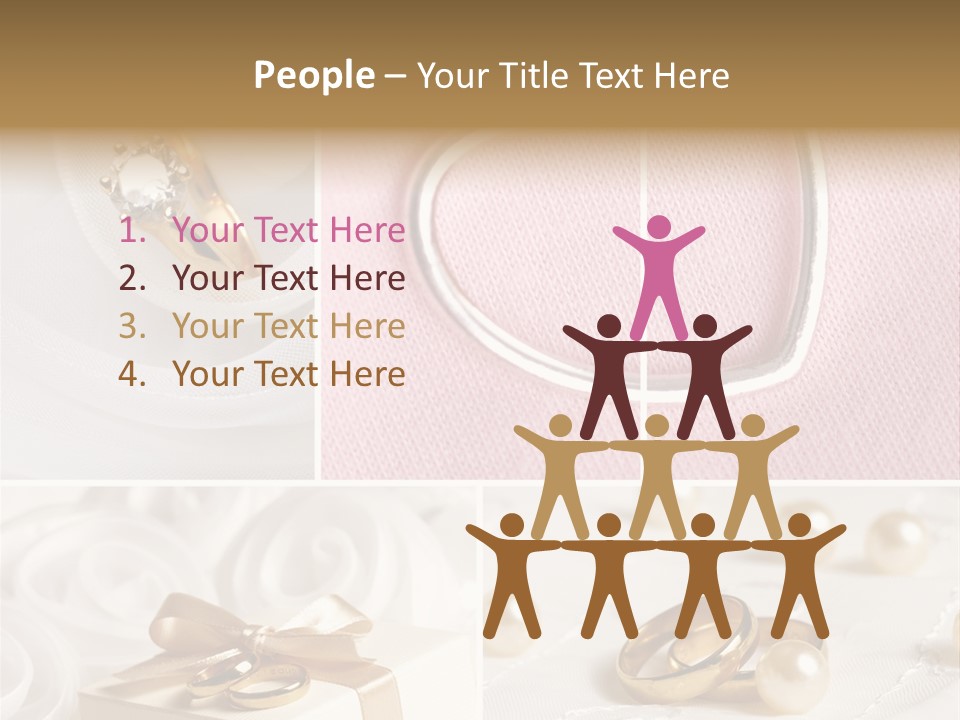 Bridal Decorative Wed PowerPoint Template