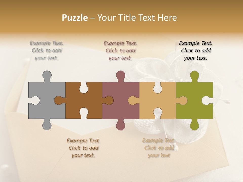 Envelope Background Copy Space PowerPoint Template