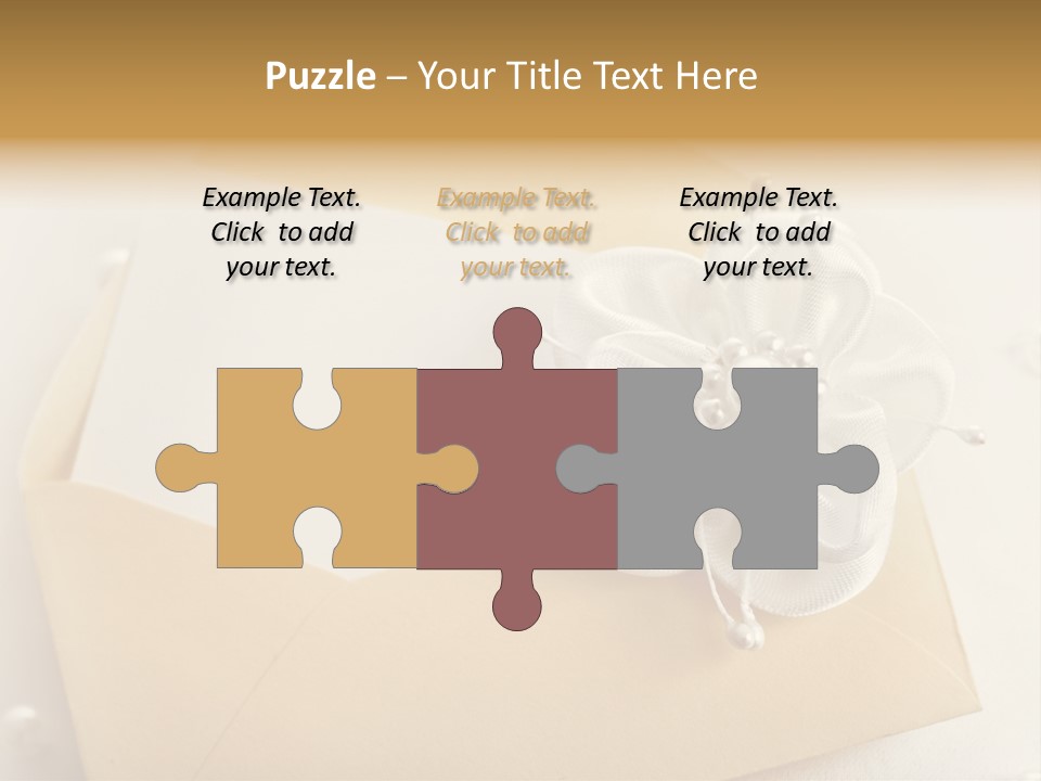 Envelope Background Copy Space PowerPoint Template