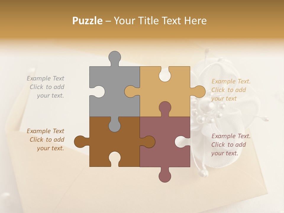 Envelope Background Copy Space PowerPoint Template