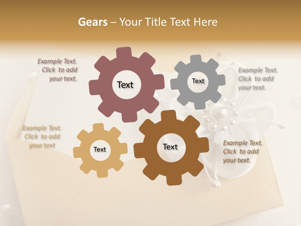 Envelope Background Copy Space PowerPoint Template