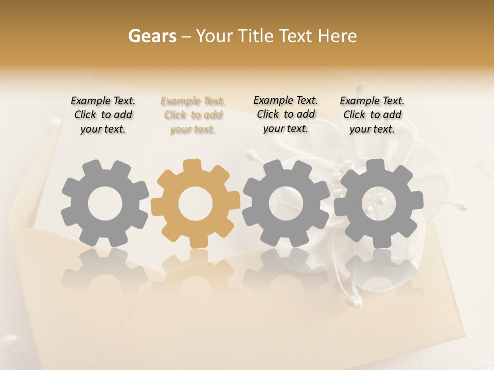 Envelope Background Copy Space PowerPoint Template