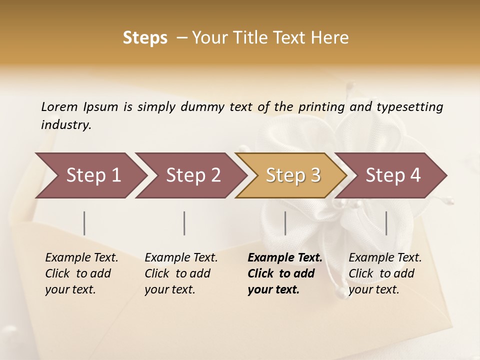 Envelope Background Copy Space PowerPoint Template
