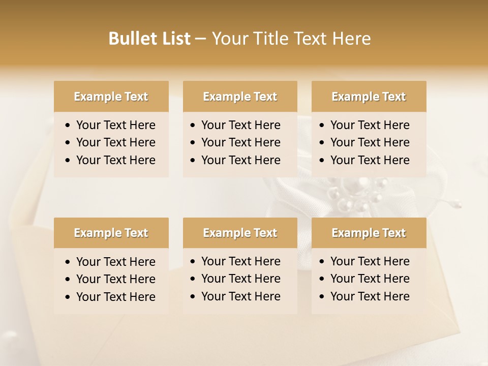 Envelope Background Copy Space PowerPoint Template