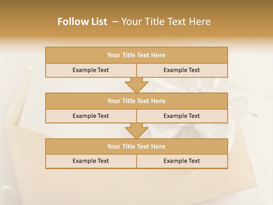 Envelope Background Copy Space PowerPoint Template