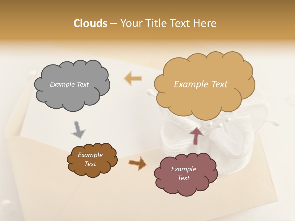 Envelope Background Copy Space PowerPoint Template