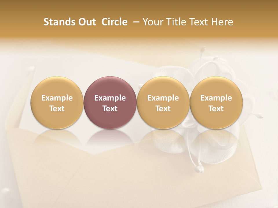 Envelope Background Copy Space PowerPoint Template