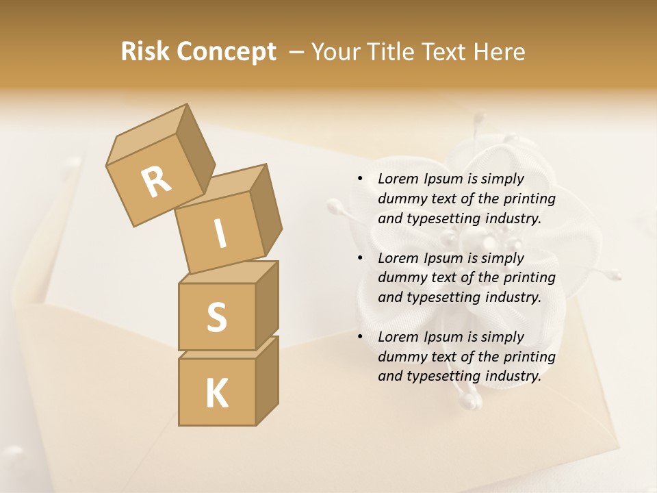 Envelope Background Copy Space PowerPoint Template