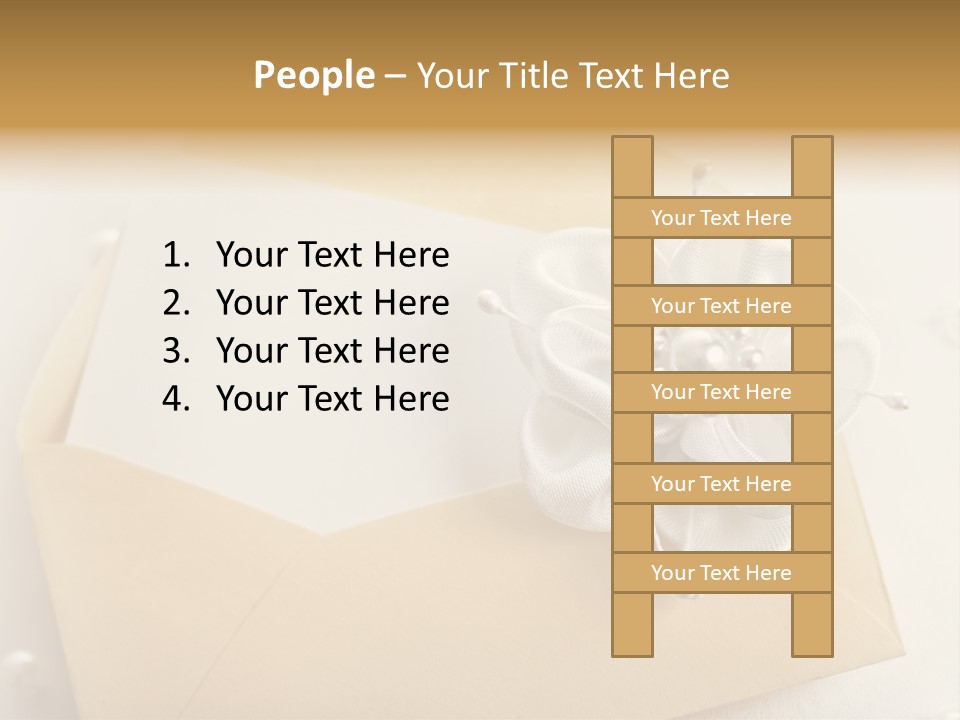 Envelope Background Copy Space PowerPoint Template