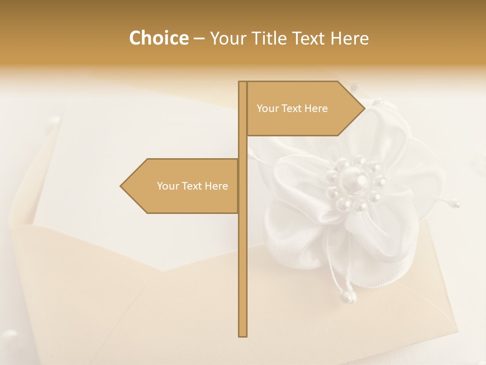 Envelope Background Copy Space PowerPoint Template