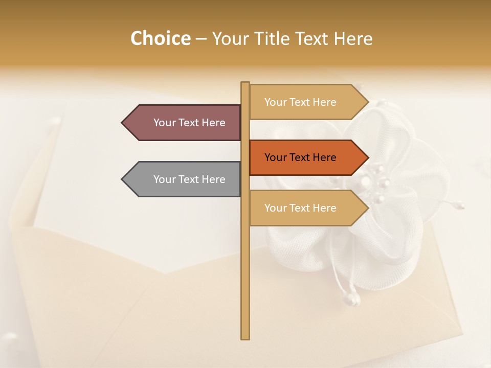 Envelope Background Copy Space PowerPoint Template