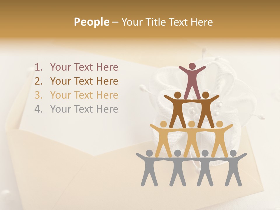 Envelope Background Copy Space PowerPoint Template