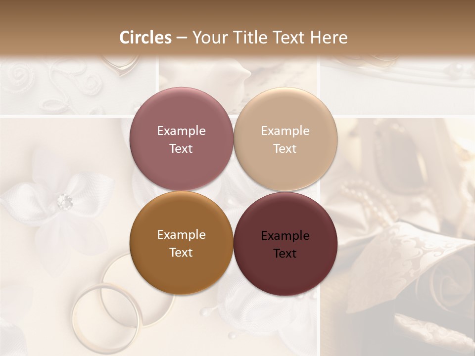 Wedding Rings Elegance Wedding Ring PowerPoint Template
