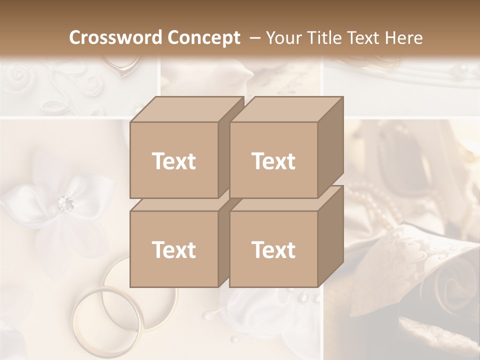 Wedding Rings Elegance Wedding Ring PowerPoint Template