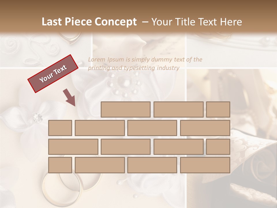 Wedding Rings Elegance Wedding Ring PowerPoint Template
