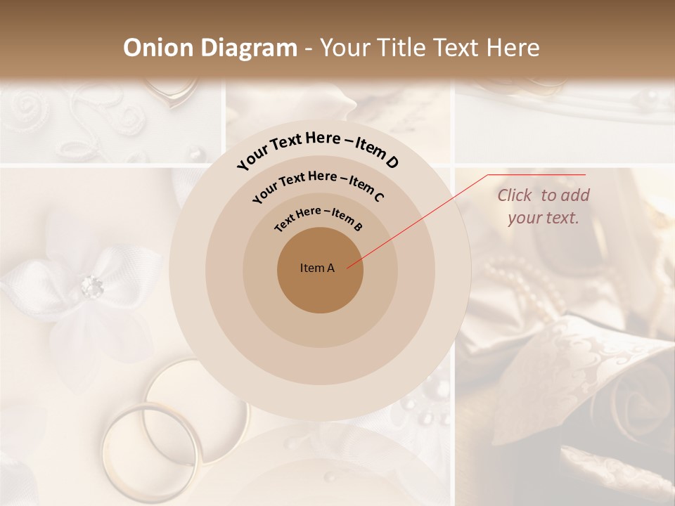 Wedding Rings Elegance Wedding Ring PowerPoint Template