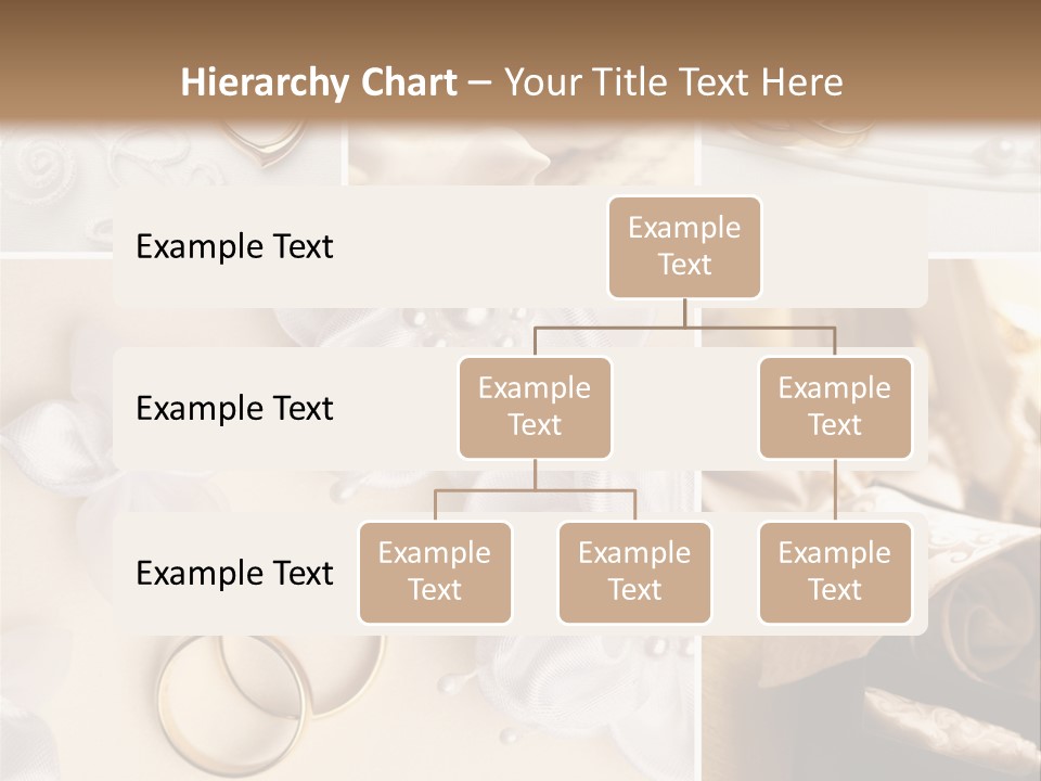 Wedding Rings Elegance Wedding Ring PowerPoint Template