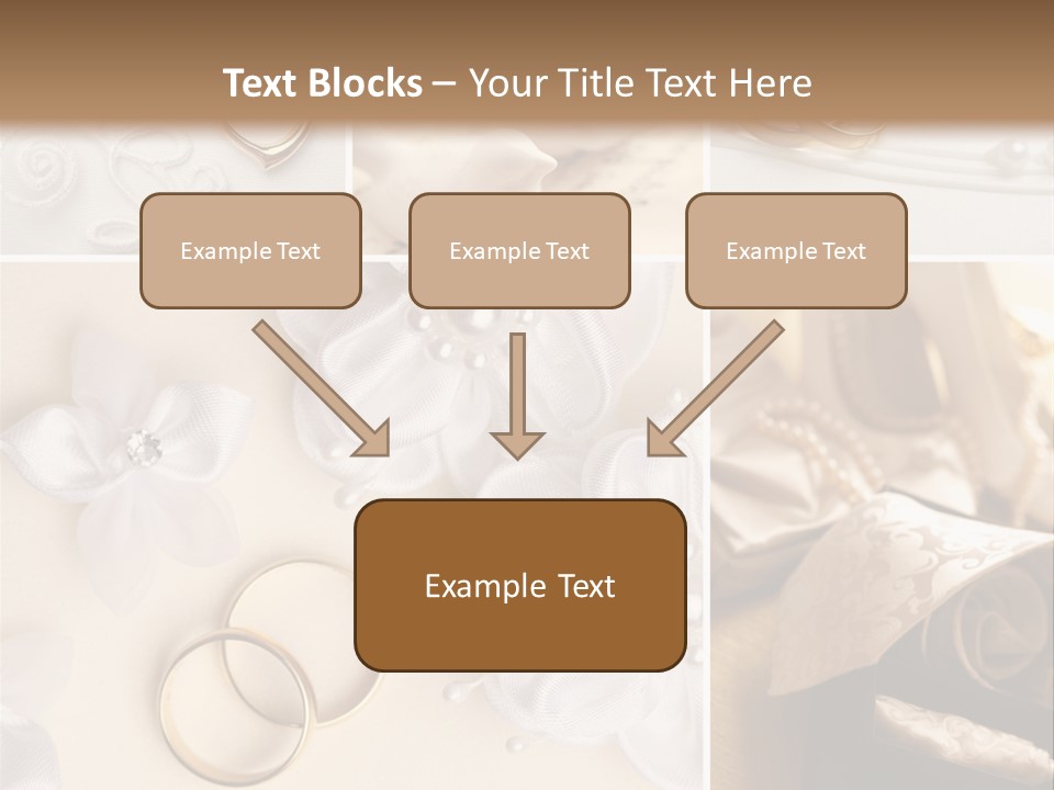 Wedding Rings Elegance Wedding Ring PowerPoint Template