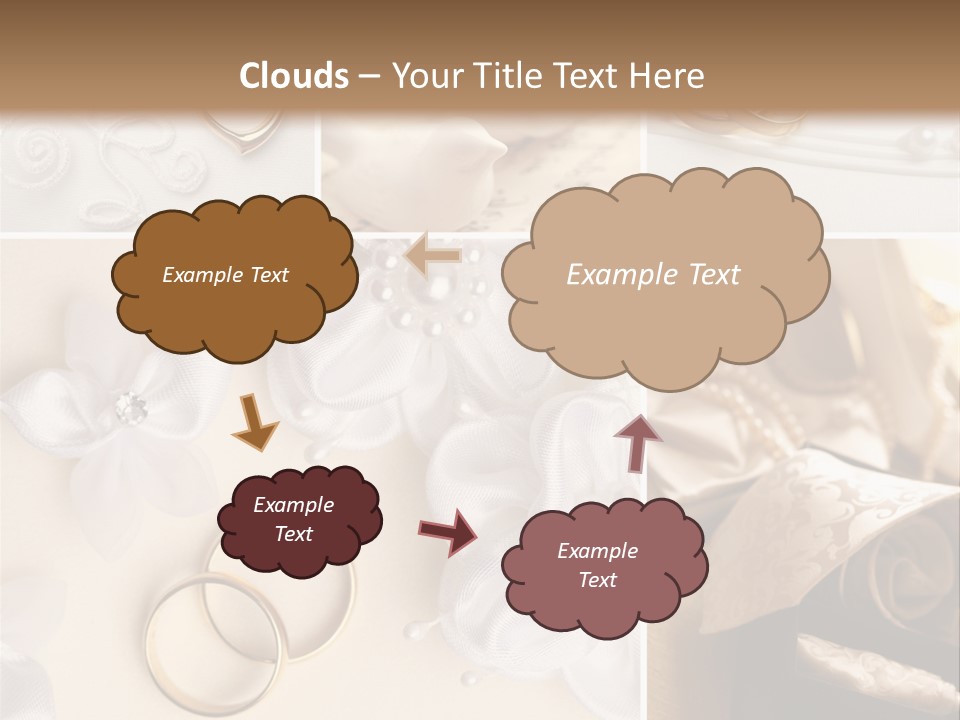 Wedding Rings Elegance Wedding Ring PowerPoint Template