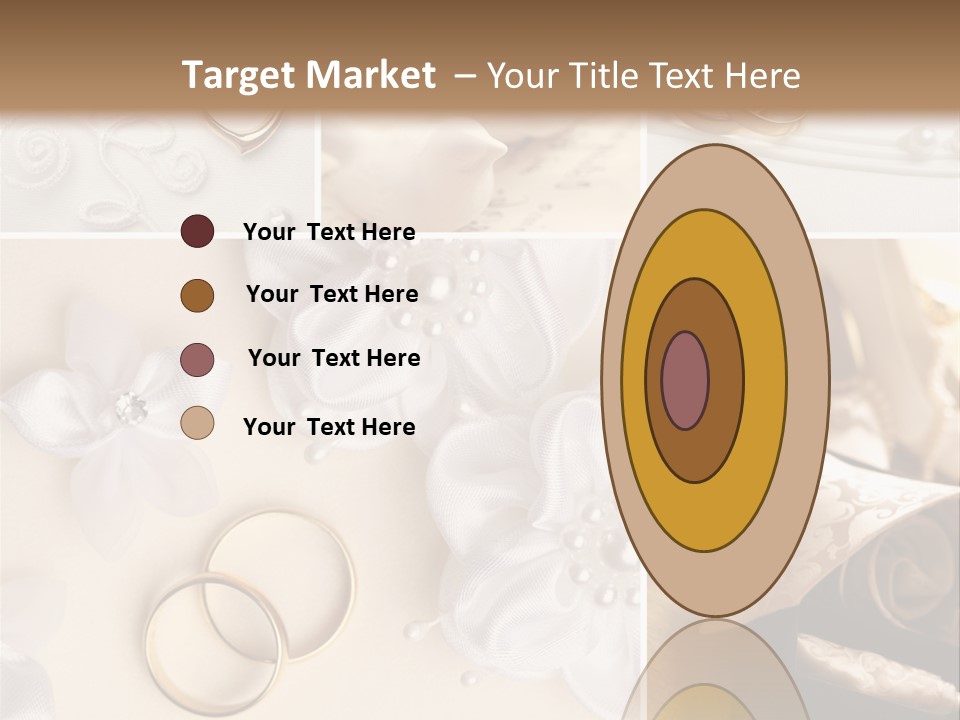 Wedding Rings Elegance Wedding Ring PowerPoint Template