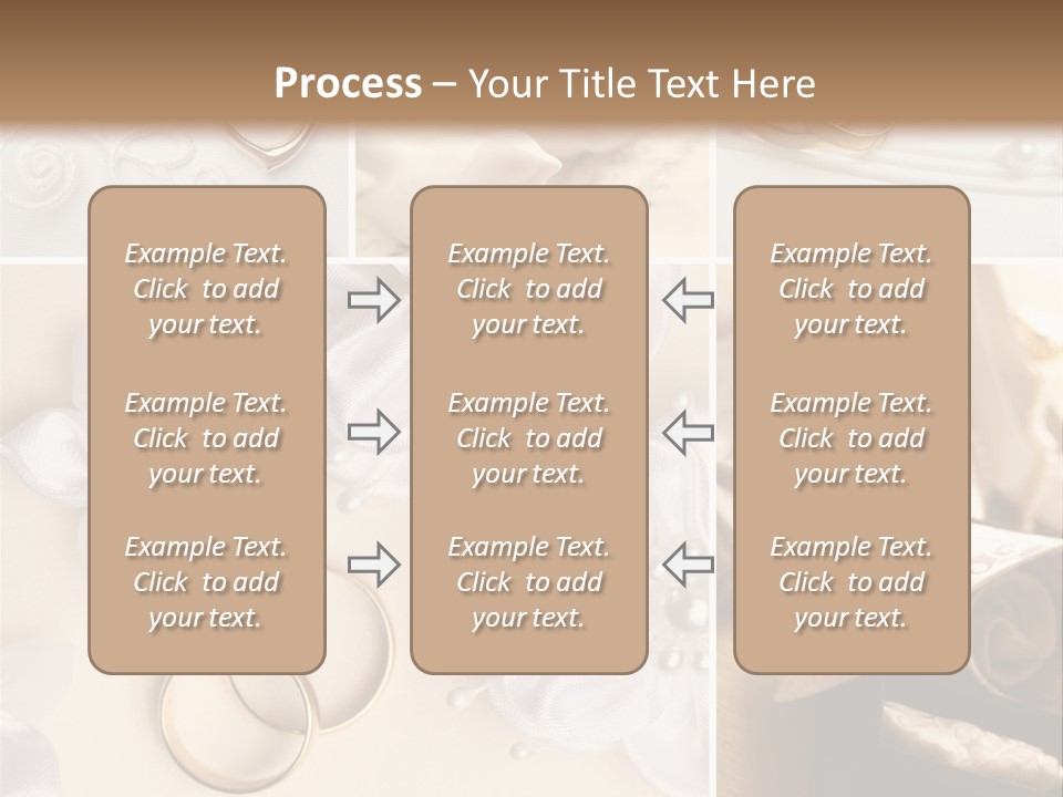 Wedding Rings Elegance Wedding Ring PowerPoint Template