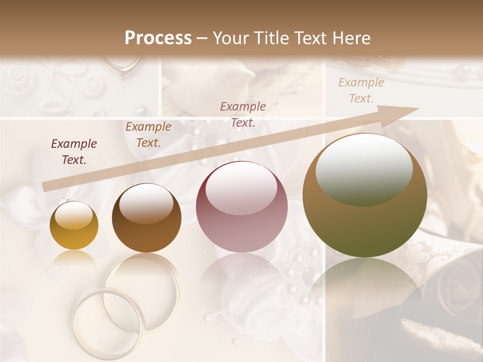 Wedding Rings Elegance Wedding Ring PowerPoint Template