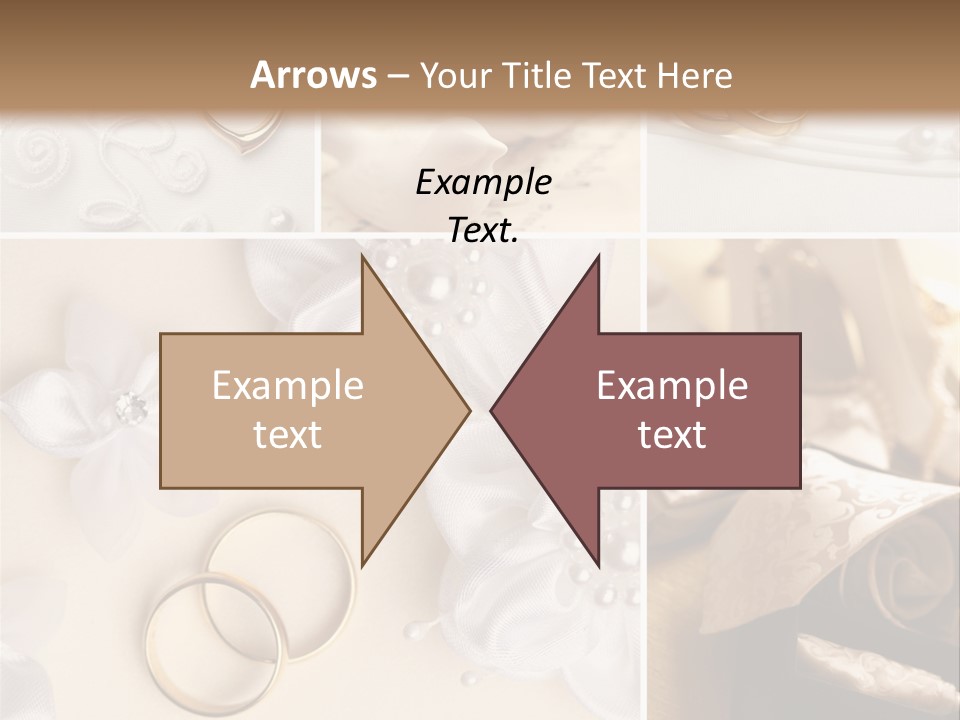 Wedding Rings Elegance Wedding Ring PowerPoint Template