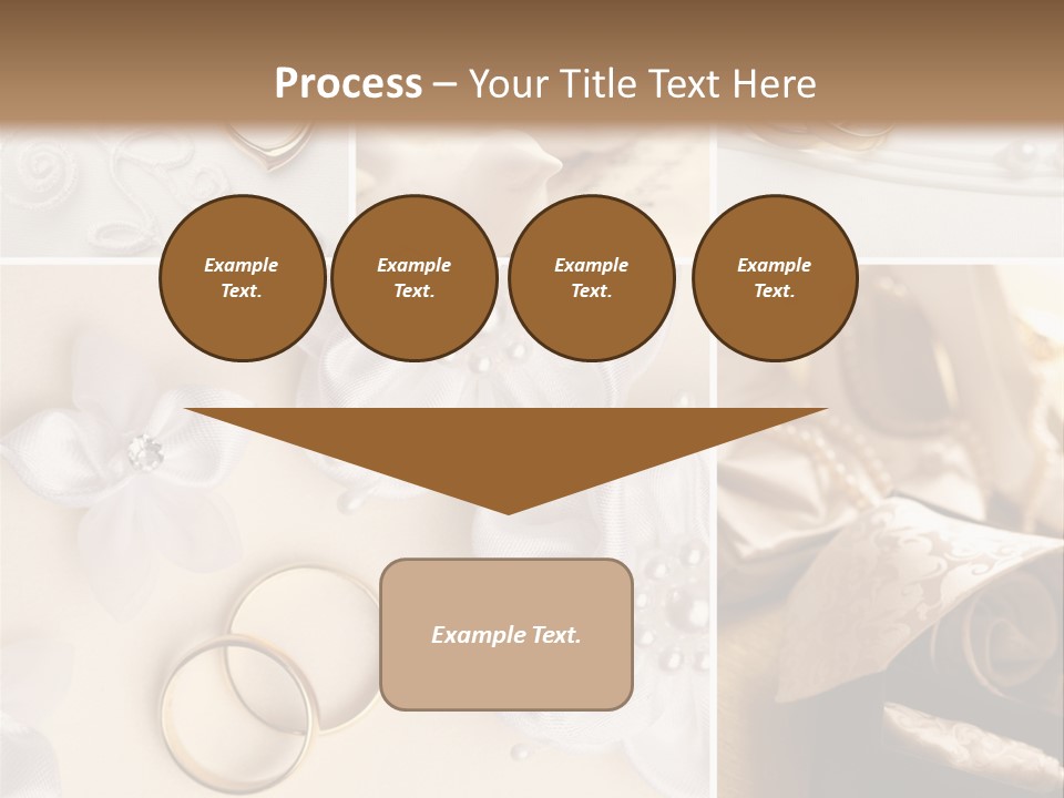 Wedding Rings Elegance Wedding Ring PowerPoint Template