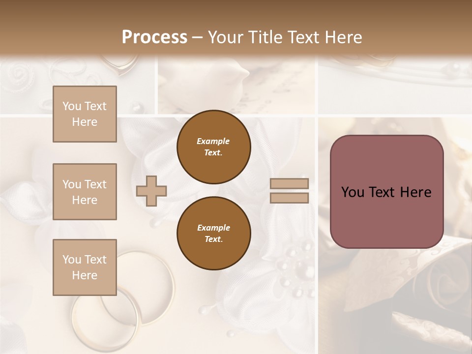 Wedding Rings Elegance Wedding Ring PowerPoint Template