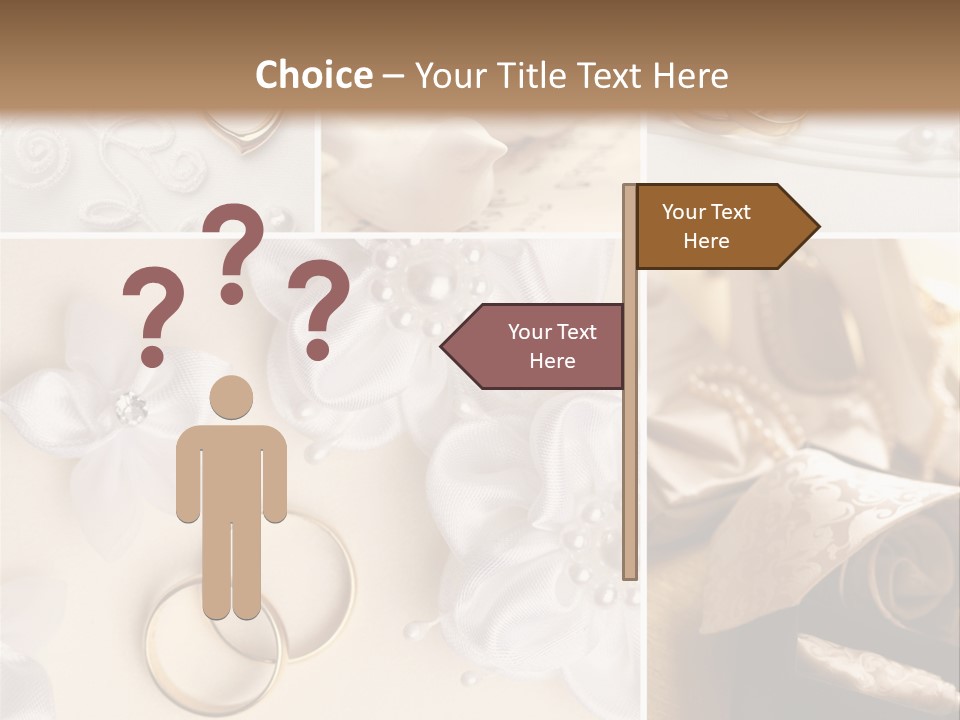 Wedding Rings Elegance Wedding Ring PowerPoint Template