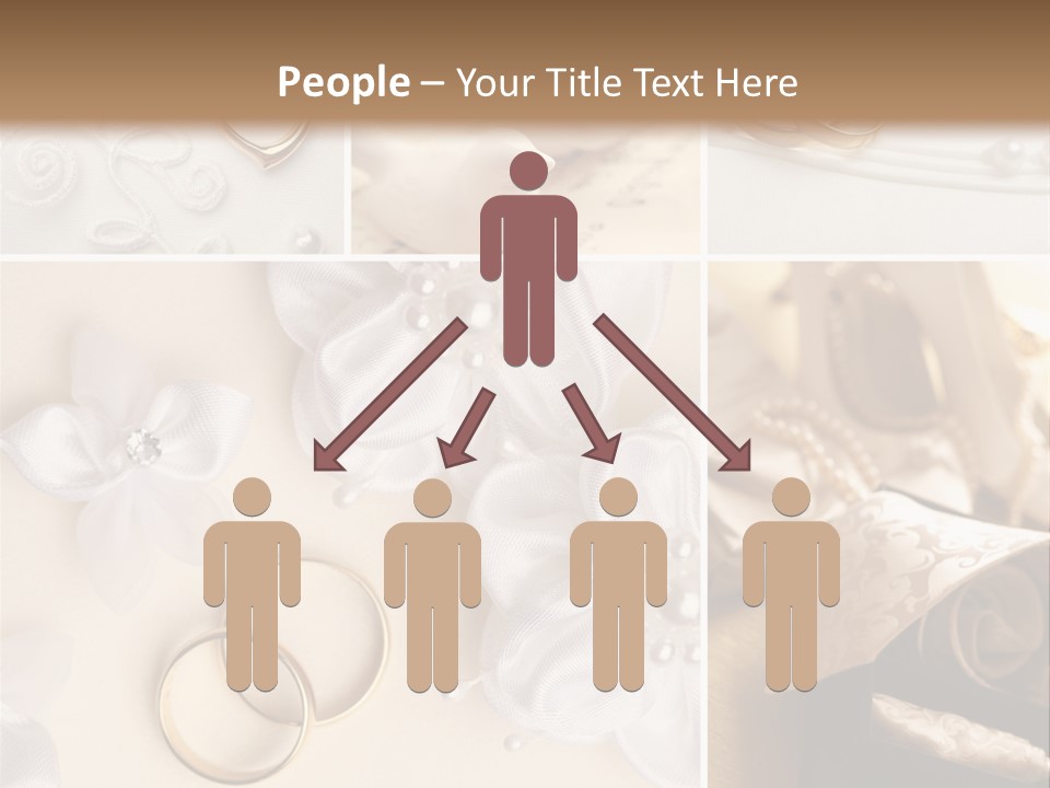 Wedding Rings Elegance Wedding Ring PowerPoint Template