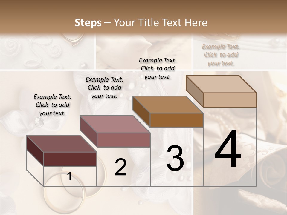 Wedding Rings Elegance Wedding Ring PowerPoint Template