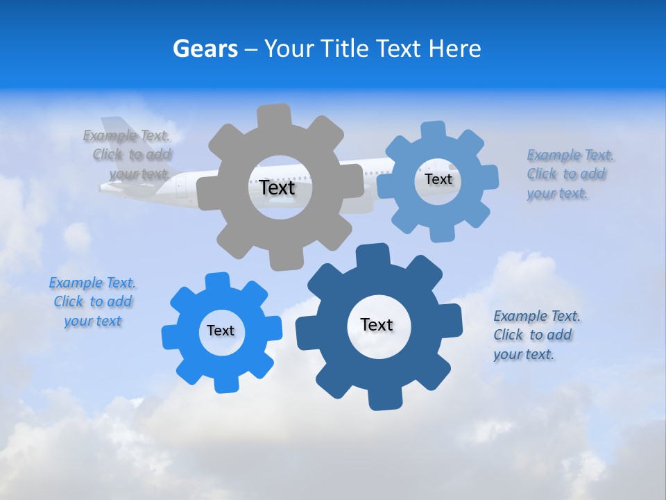 Military Transportation Aerodynamic PowerPoint Template