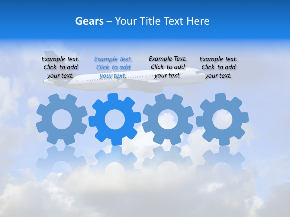 Military Transportation Aerodynamic PowerPoint Template