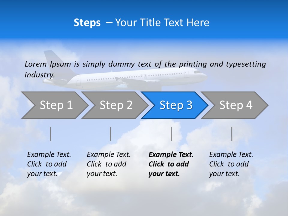 Military Transportation Aerodynamic PowerPoint Template