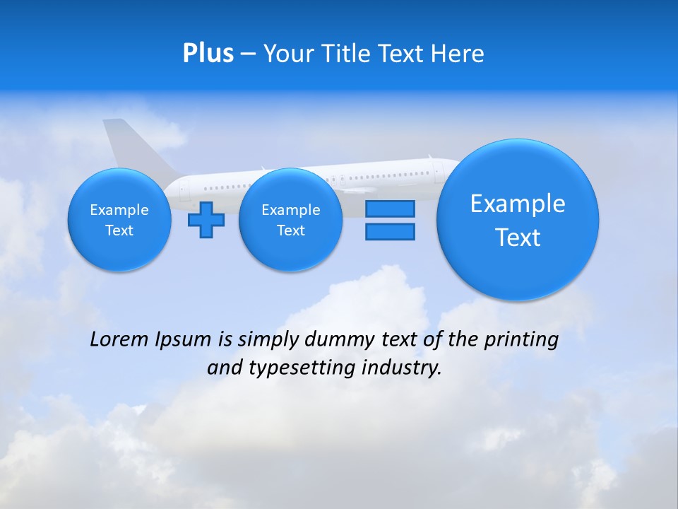Military Transportation Aerodynamic PowerPoint Template
