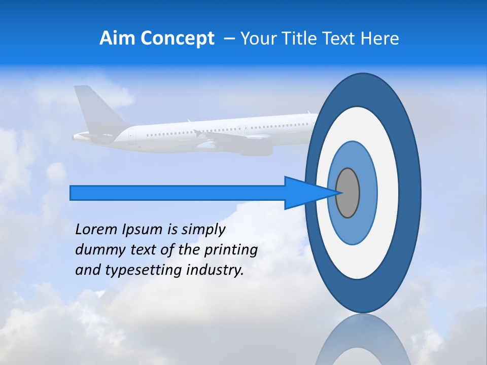 Military Transportation Aerodynamic PowerPoint Template