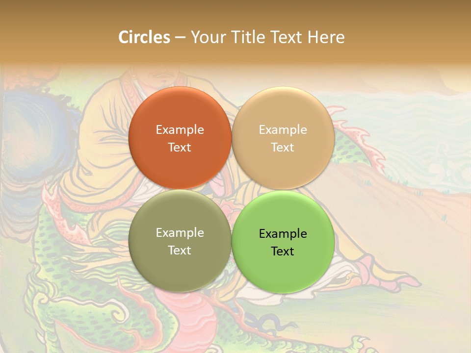 Buddhism Oriental Religion PowerPoint Template