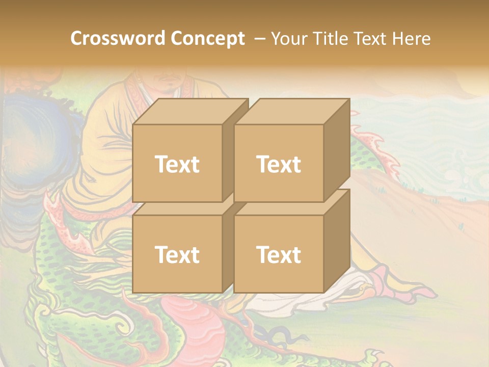 Buddhism Oriental Religion PowerPoint Template
