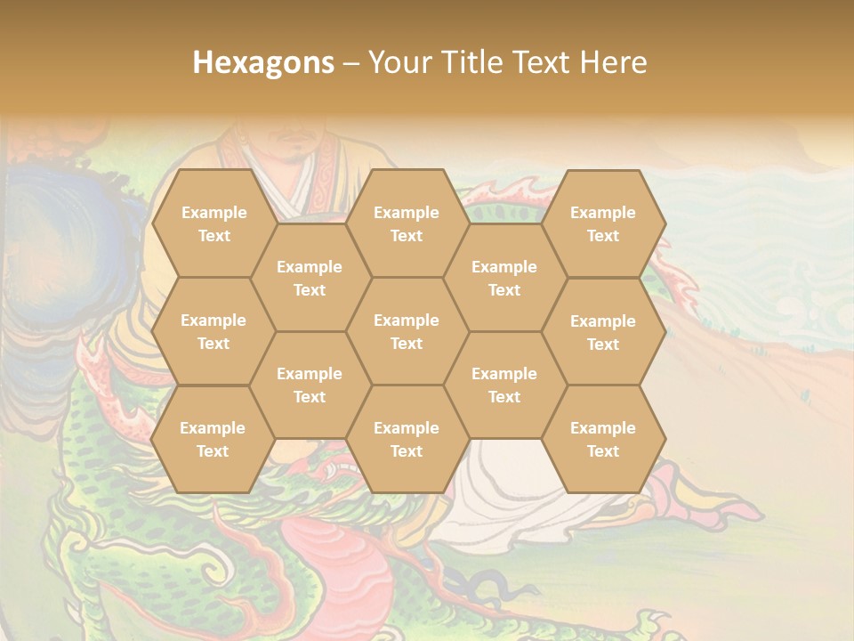 Buddhism Oriental Religion PowerPoint Template